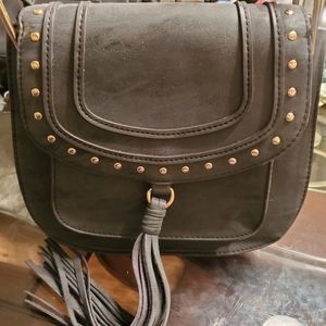 Franco Sarto Charcoal Gray Purse